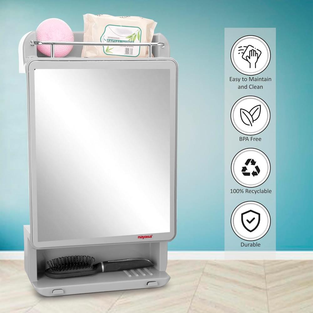 Nayasa Grecia Bathroom Cabinet with Mirror