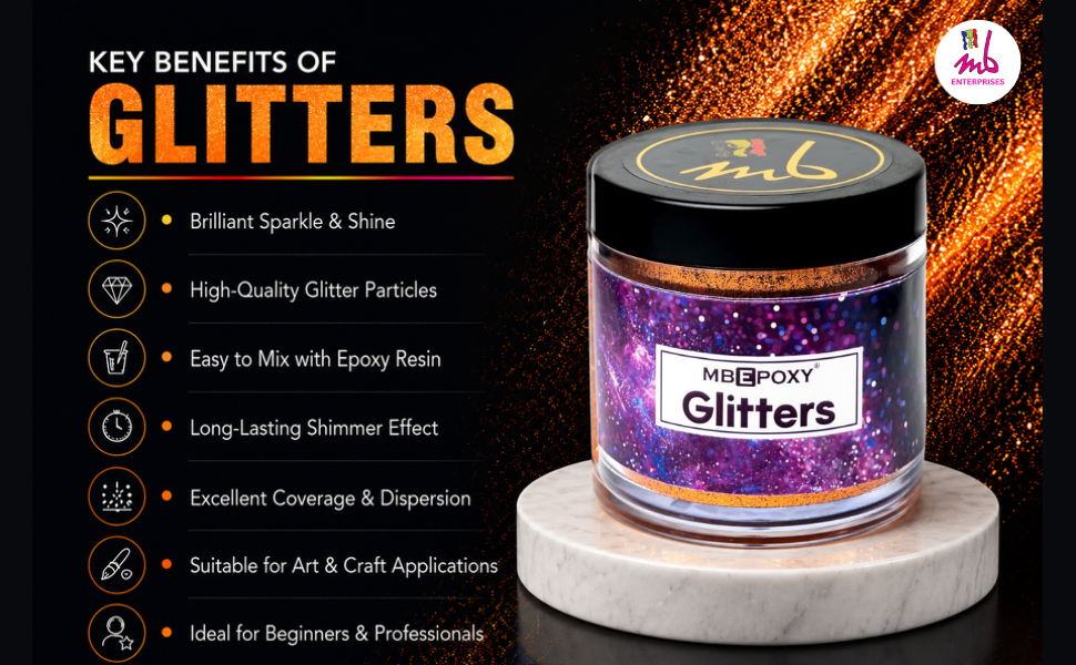 Orange Glitters