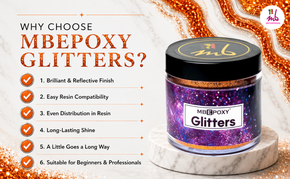 Orange Glitters