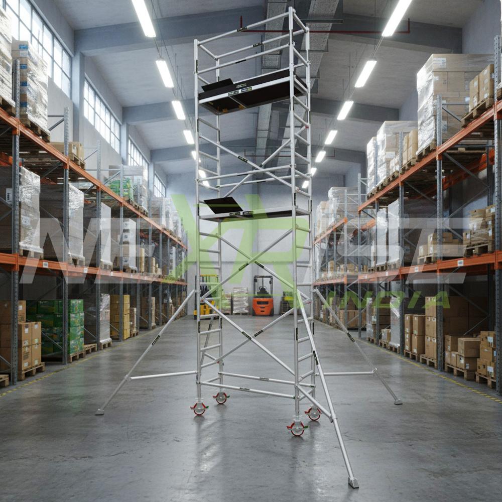6.2m Narrow Width Scaffold Tower - Application: Construction