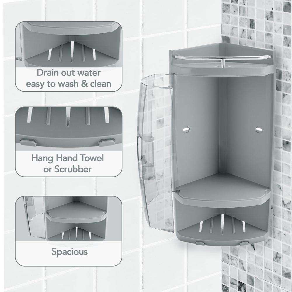 Nayasa Corner Bathroom Storage Cabinet