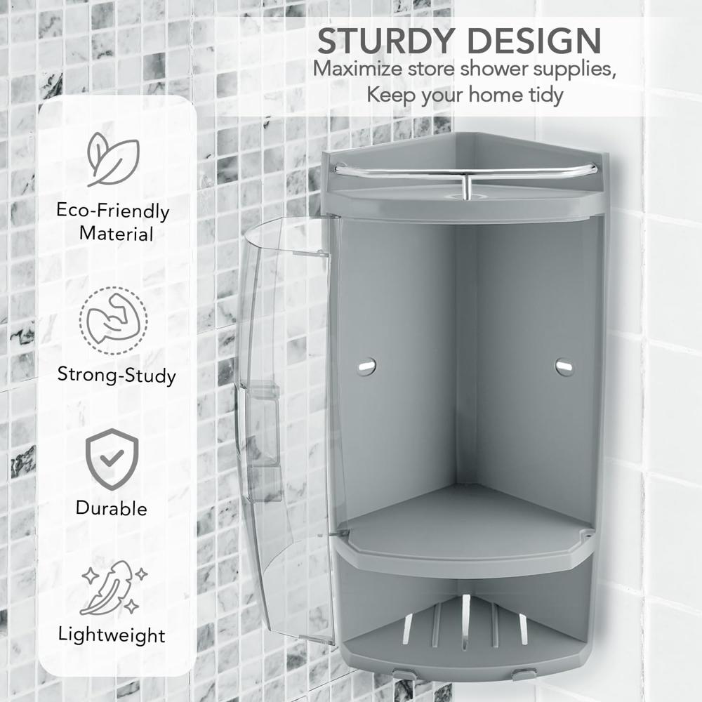 Nayasa Corner Bathroom Storage Cabinet