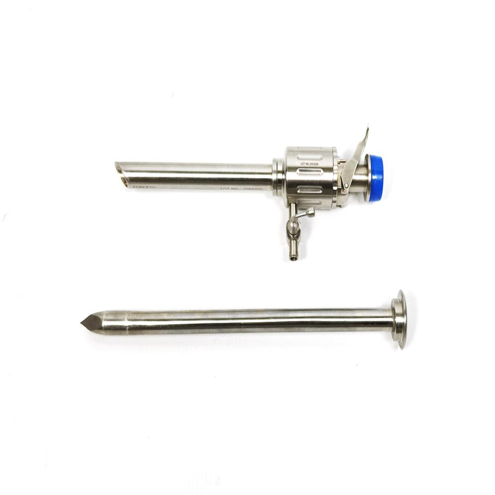 Trocar with multifunctional Valve Pyramidal Tip - FA1101