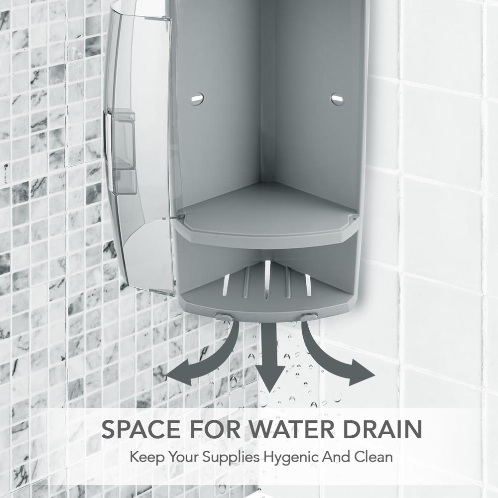 Nayasa Corner Bathroom Storage Cabinet