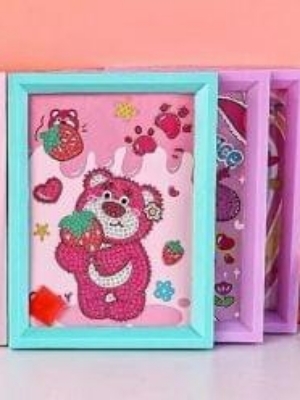 Diamond painting frame