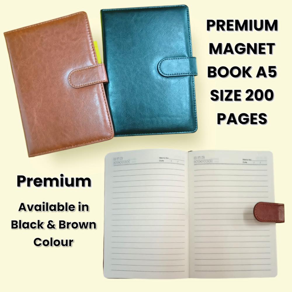A5 Magnetic Diary