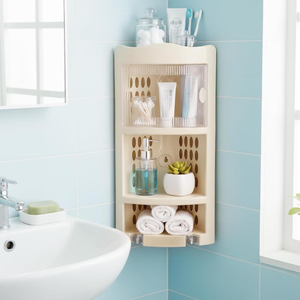Nayasa Plastic Corner Rack