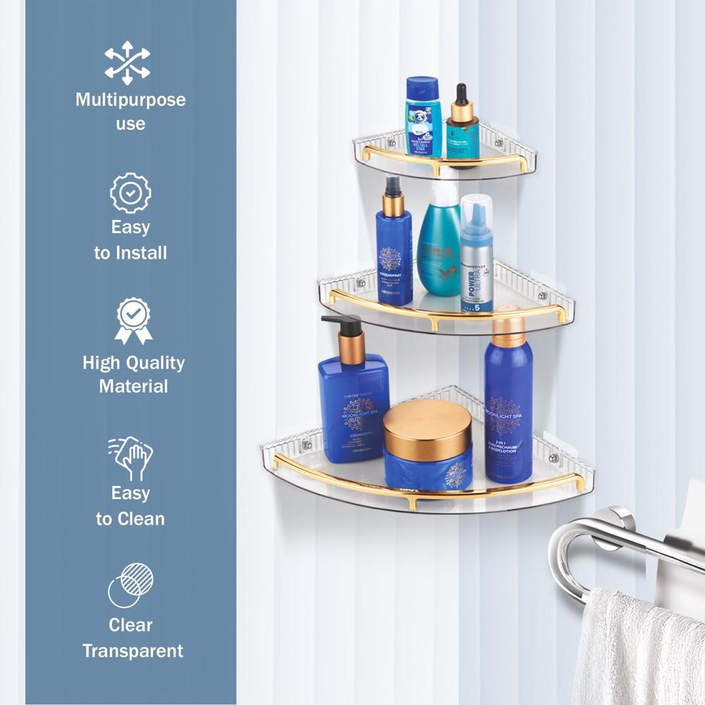 Nayasa Sticky Corner Tray 3 Tier