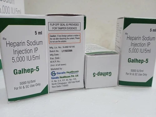 Heparin Sodium Injection 5000 Iu