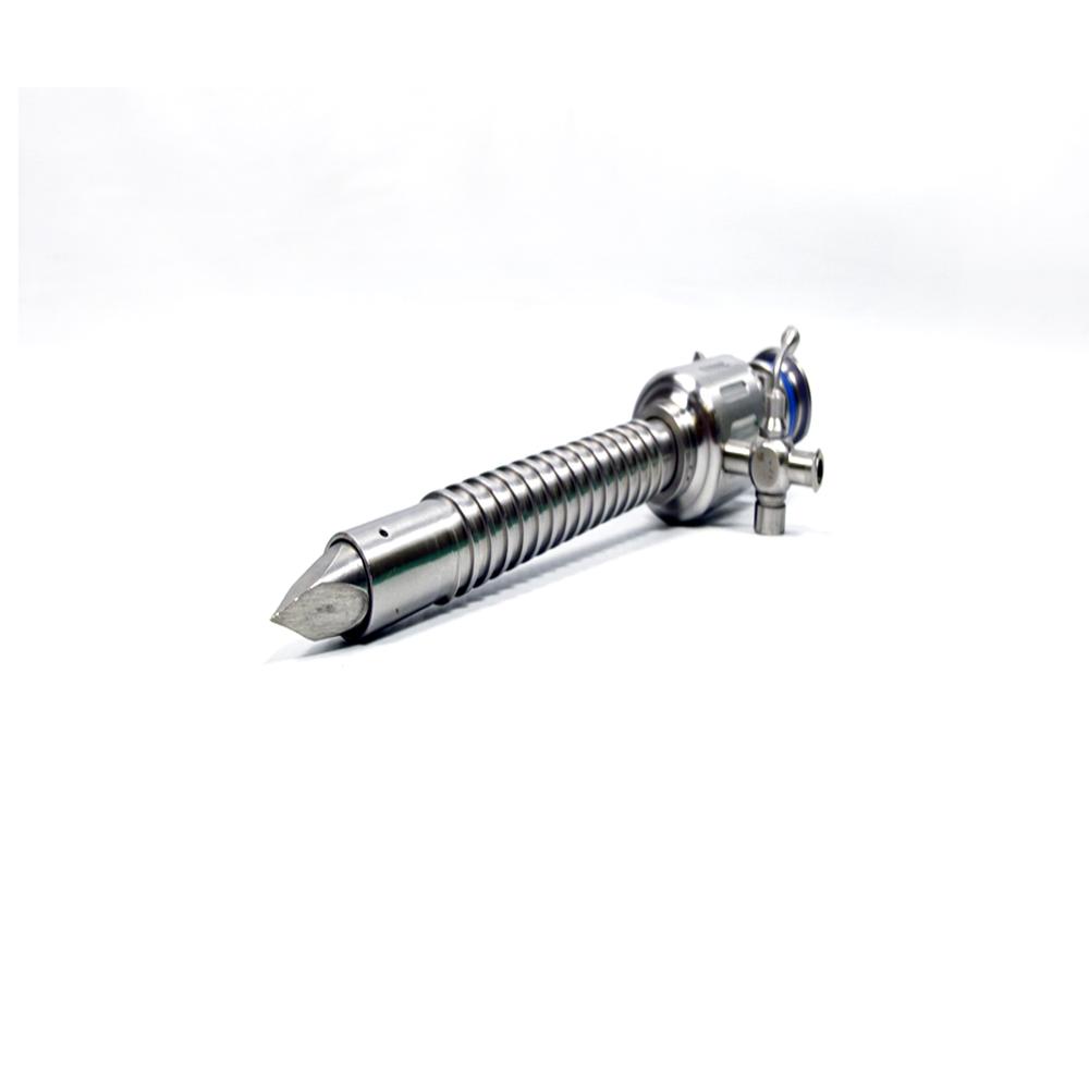 Trocar Threaded Sleeve with multifunctional Valve Pyramidal Tip - FA1101T