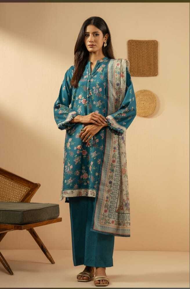 Unstitched Ladies Printed Suit Fabric - Application: Women Material