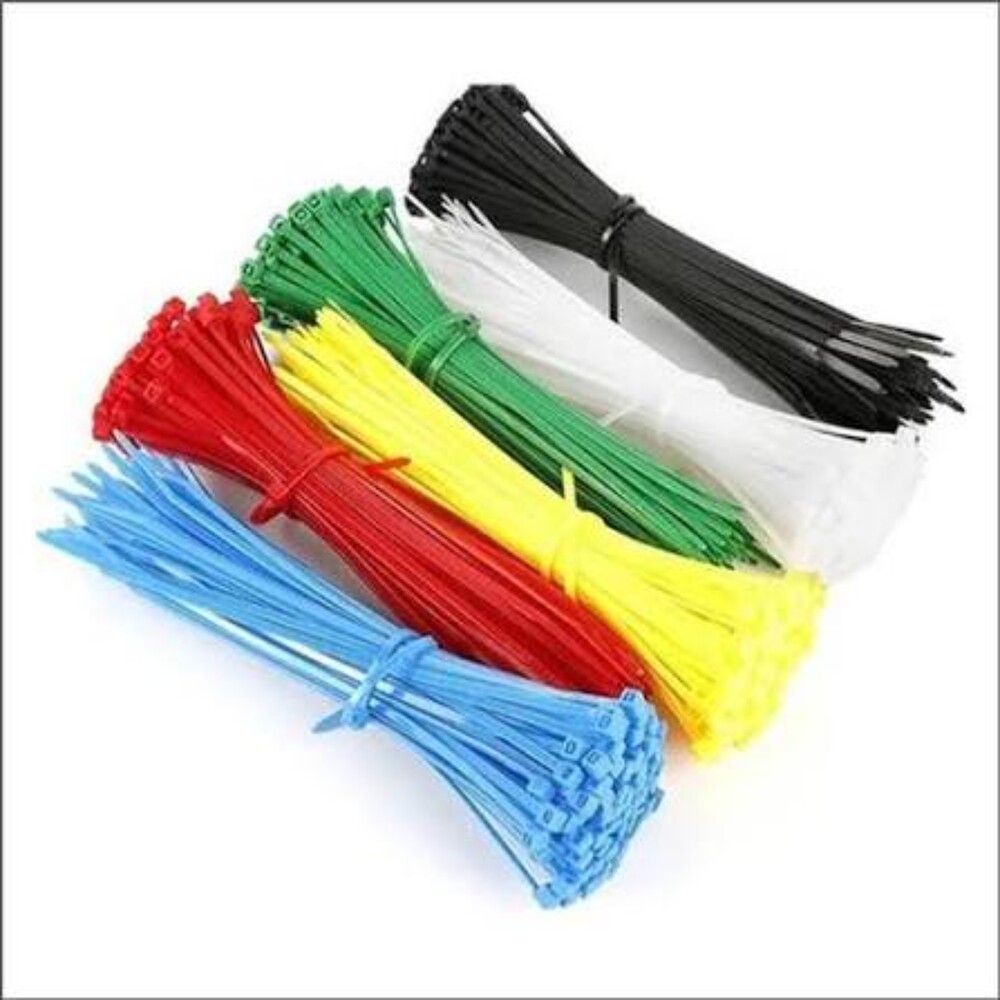 Pvc Intermediate Cable Ties - Color: Natural (White)