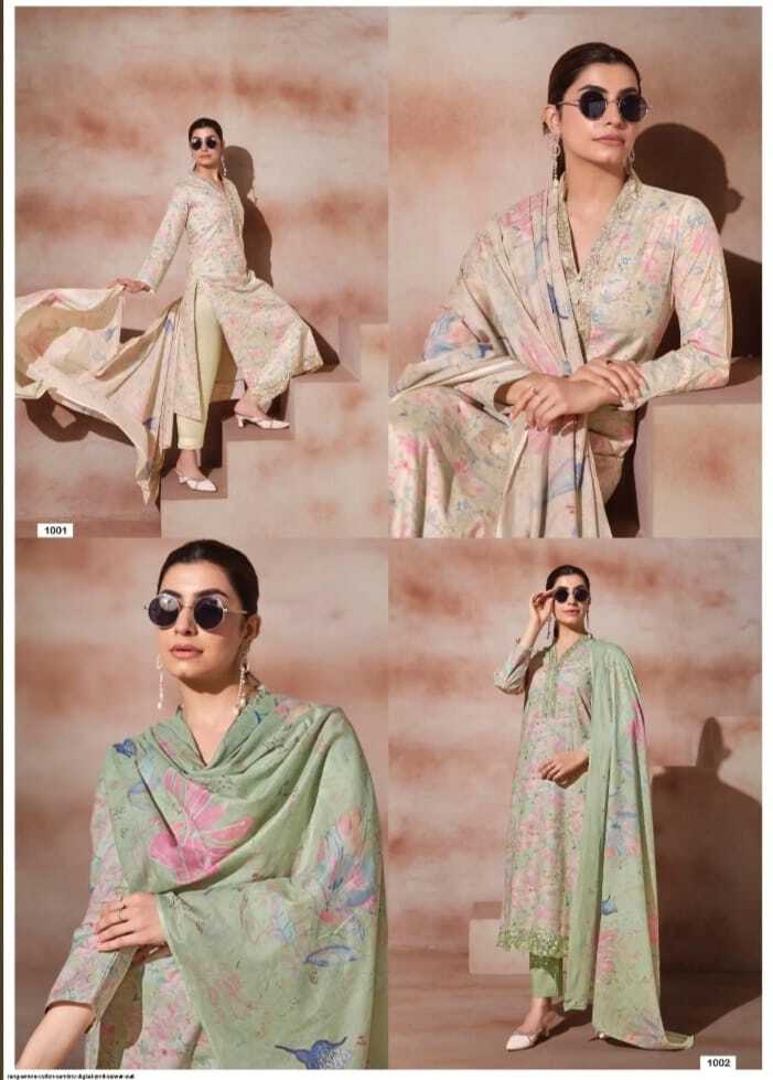 Ladies Printed Suit Fabrics - Application: Women Material