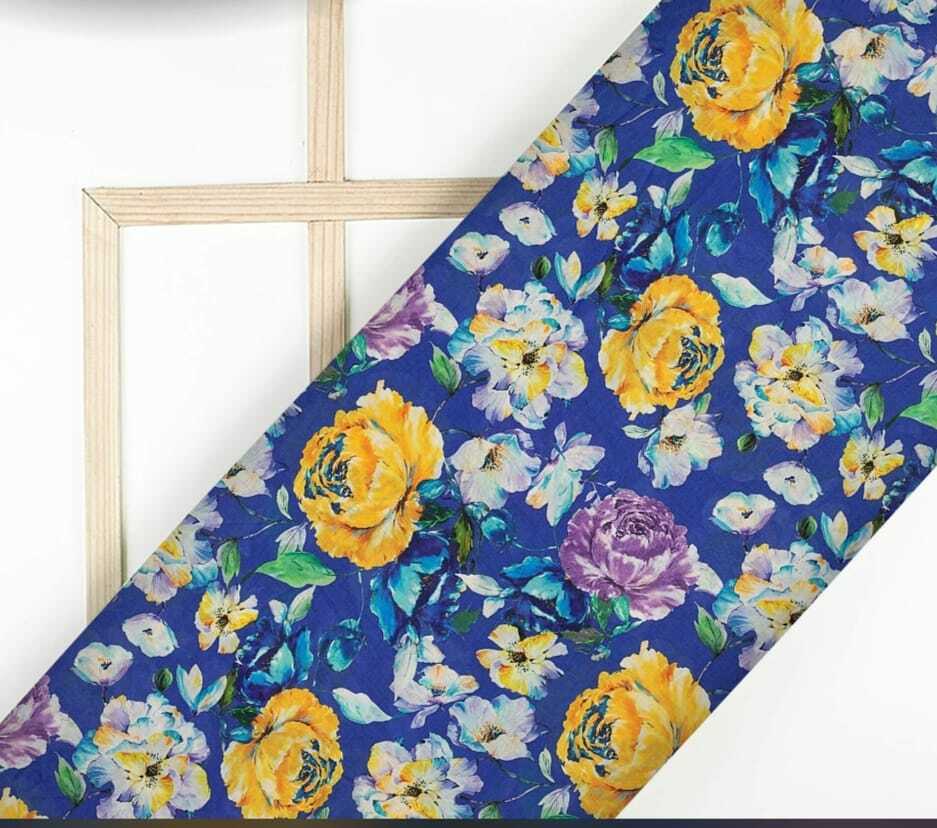 Unstitched Ladies Printed Suit Fabrics - Application: Women Material