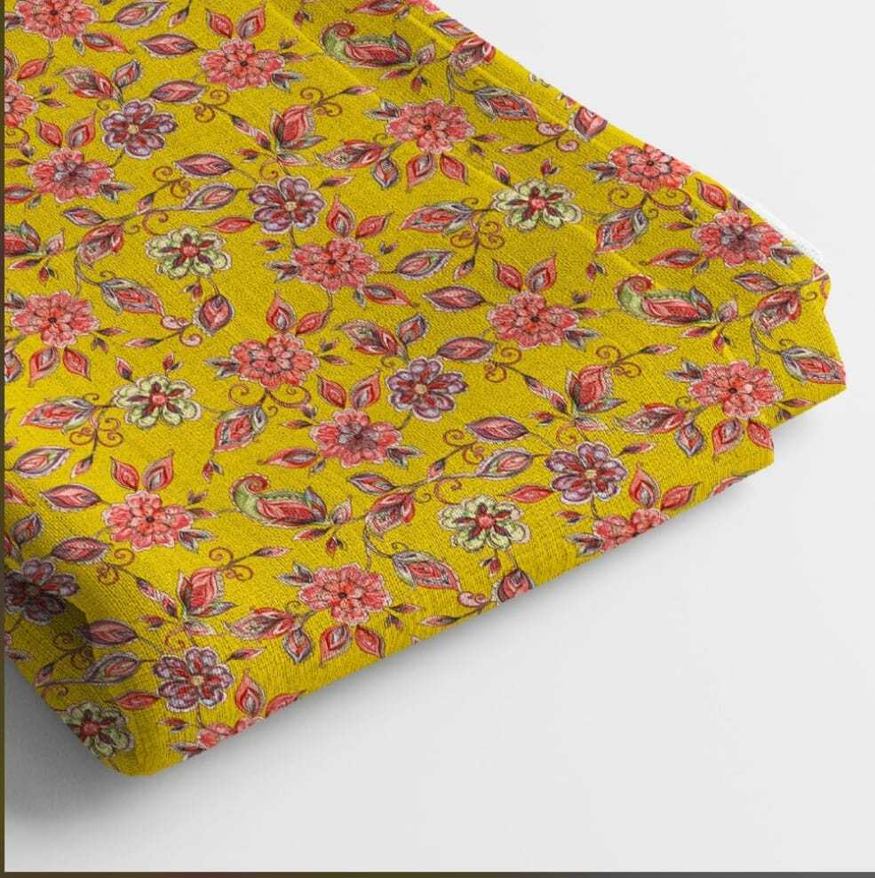 Unstitched Ladies Printed Suit Fabrics - Application: Women Material
