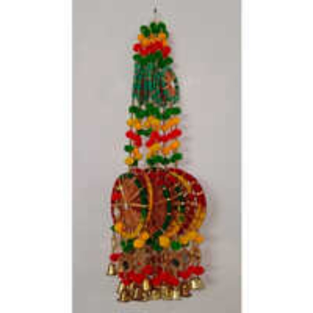 Double Chakra Wall Hanging - Color: Multicolor