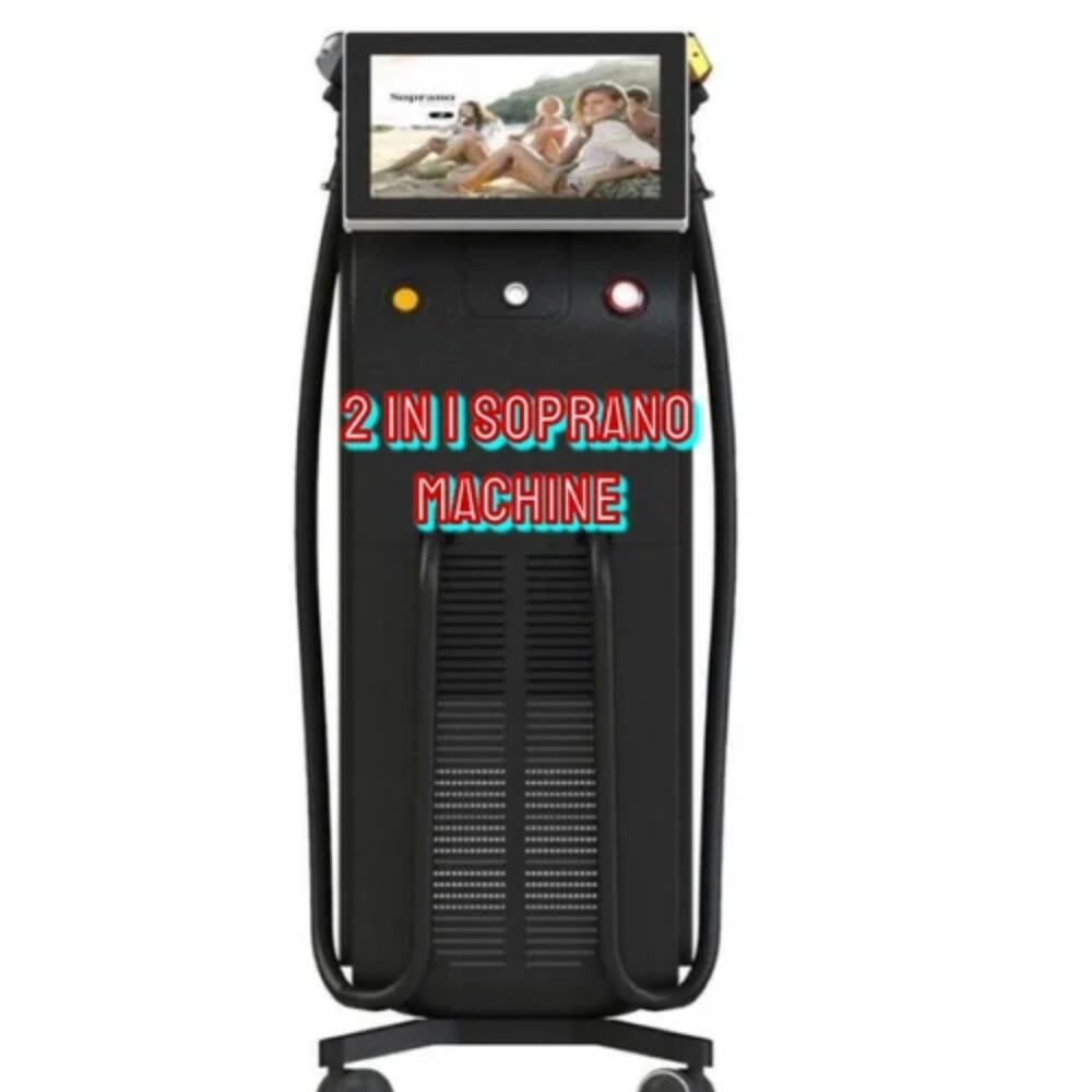 2 In 1 Soprano Hair Removal Machine