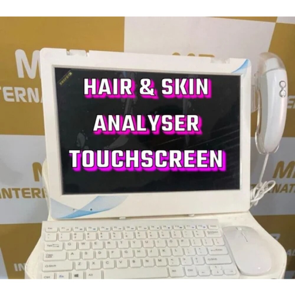 Hair And Skin Analyser Touchscreen Machine