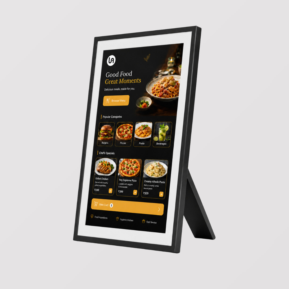 15.5 Inch Table Top Digital Signage Display