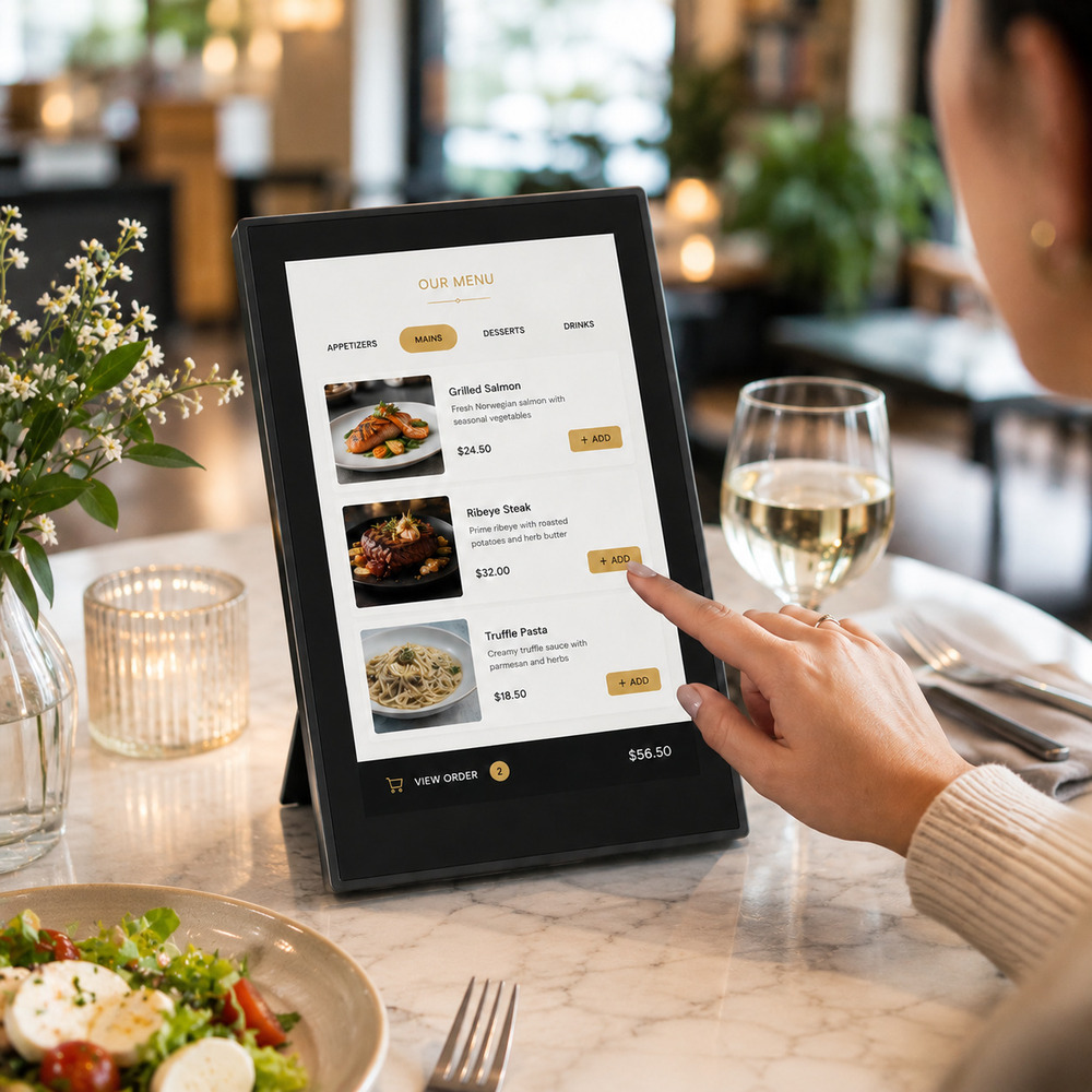 10.5 Inch Table Top Digital Signage Display