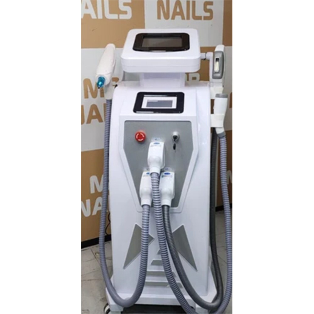 3 In 1 Professional IPL Nd YAG Laser RF Hair Removal Machine