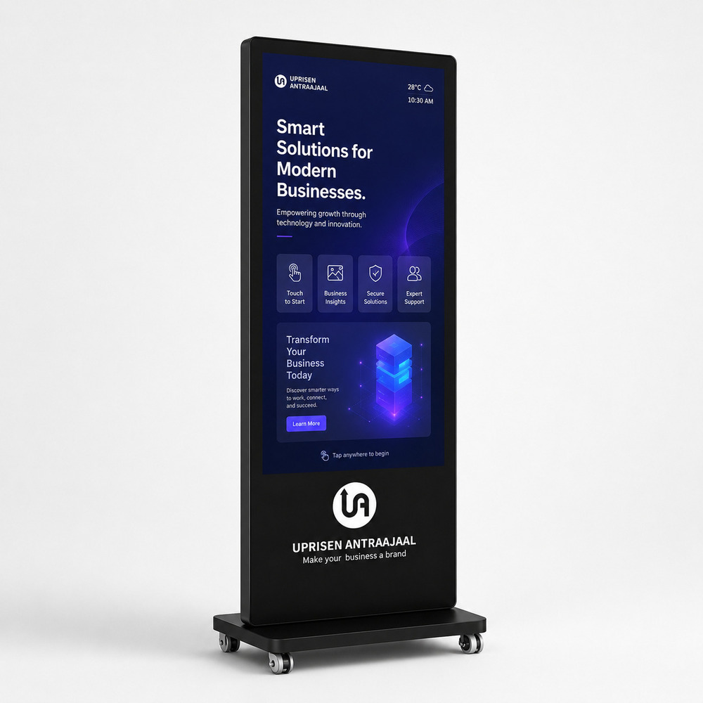 55 Inch Touch Screen Digital Standee