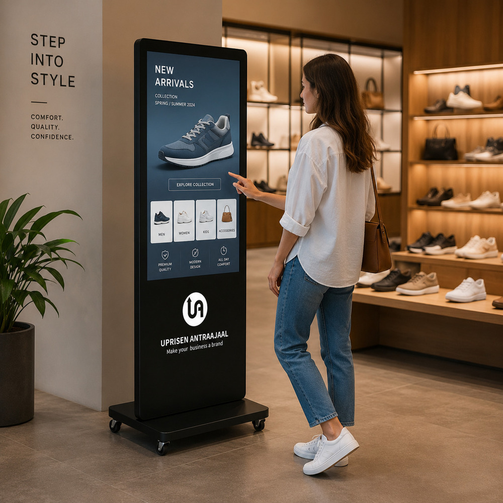 43 Inch Touch Screen Digital Standee