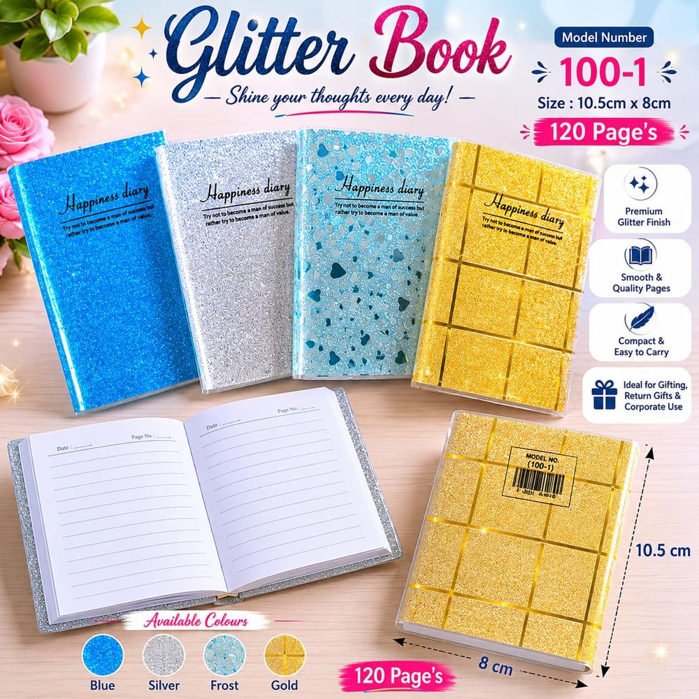 Glitter Book model - (100 - 1)