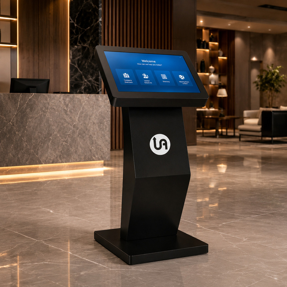 24 Inch Black Touch Screen Kiosk