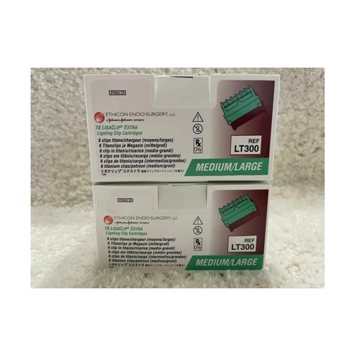 Ligaclip Lt300 Medium Large Ethicon Ligating Clip