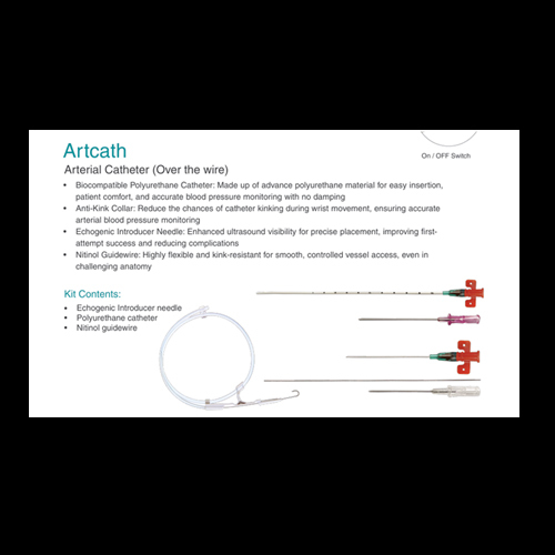 Artcath Arterial Catheter