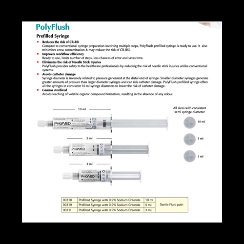 Polyflush Prefilled Syringe