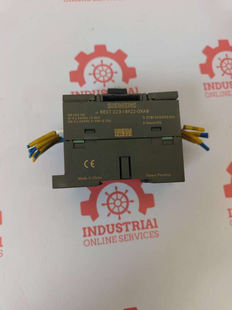 Siemens 6ES7 223-1BF22-0XA8 Simatic S7-200 CN Digital I/O EM 223 Expansion Module