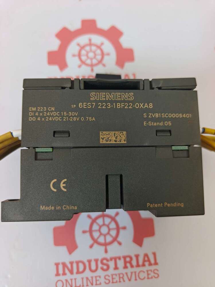 Siemens 6ES7 223-1BF22-0XA8 Simatic S7-200 CN Digital I/O EM 223 Expansion Module