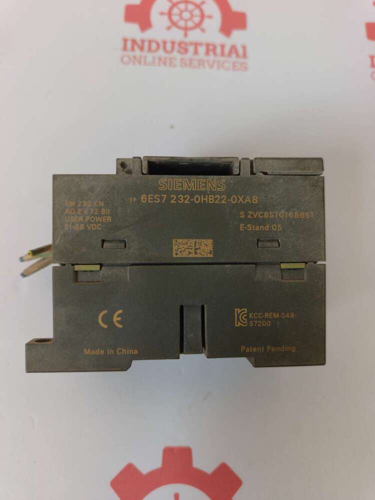 Siemens 6ES7 232-0HB22-0XA8 Simatic S7-200 CN EM 232 Analog Output Expansion Module
