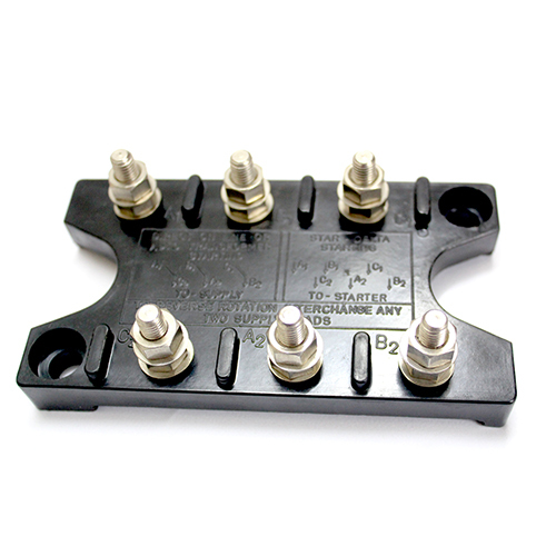 25-40HP Electric Motor Terminal Blocks 6 Pole