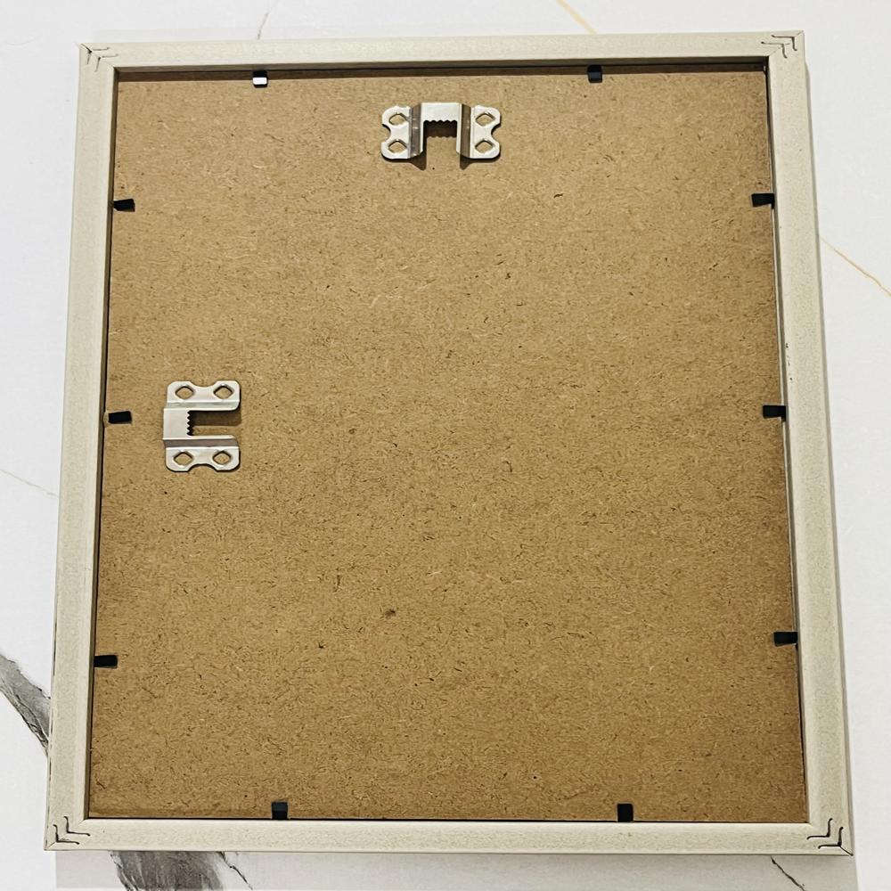 A4 Size Blank Frame with Crystal Clear Acrylic And MDF (8X12 Inches, Natural)