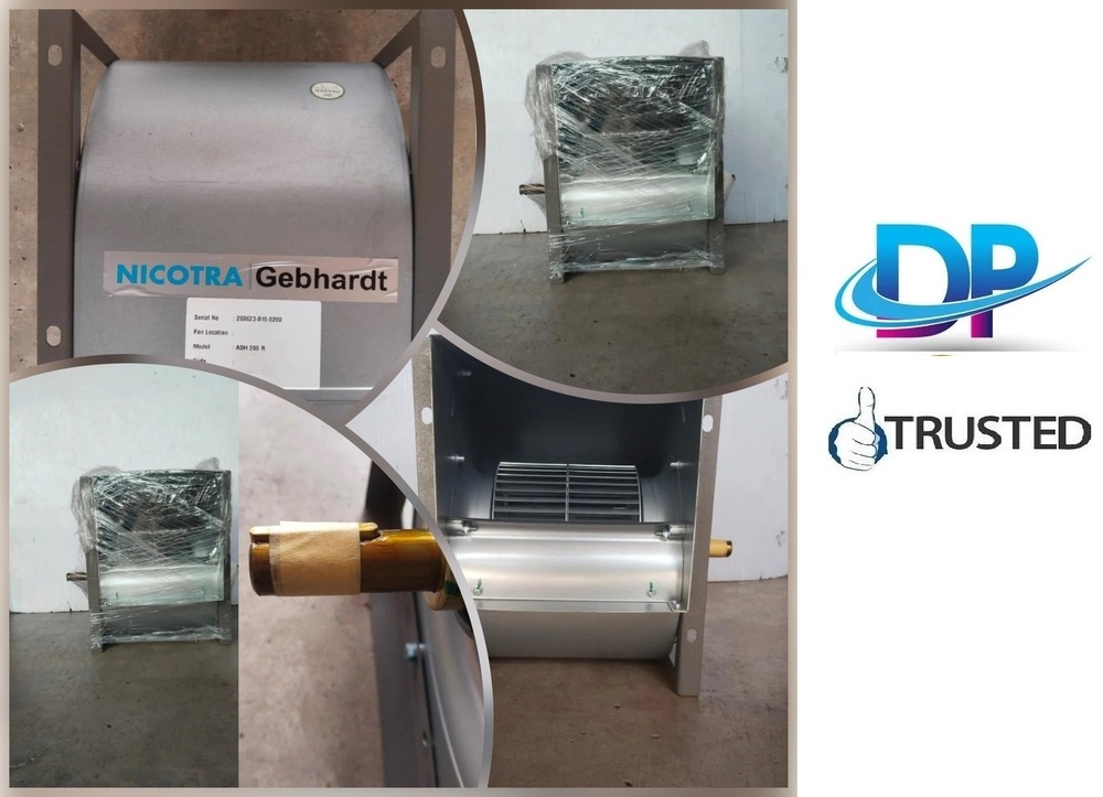 Nicotra Forward Curved Centrifugal Fan ADH 200 R | Double Inlet Belt Driven Fan | D.P. Engineers