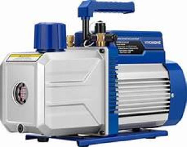 Swimming Pool Vacuum 1.5 Hp Pump - Color: Black Blue Gray