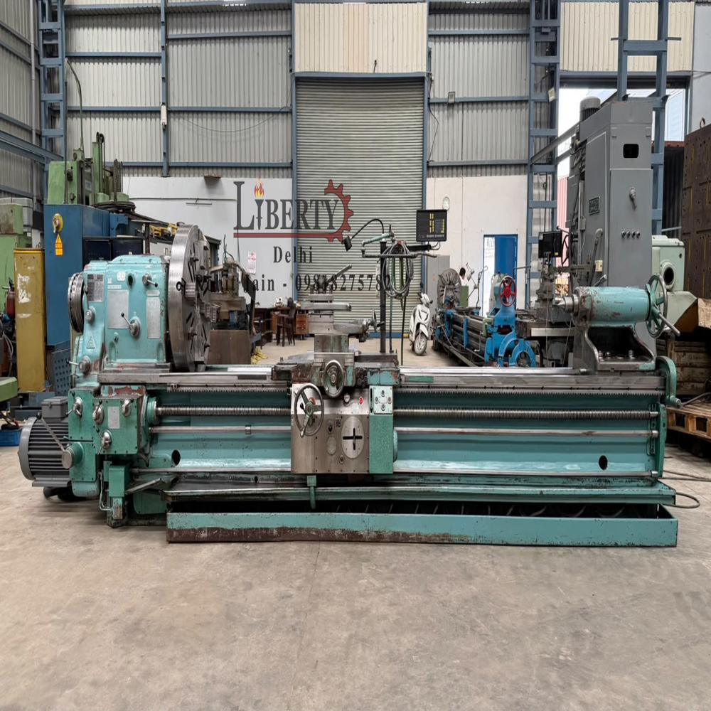 TOS Czech SU-80A / 3500 Heavy Duty Lathe Machine