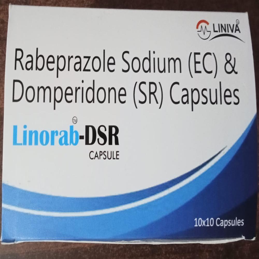 Linorab DSR Capsule (Rabeprazole Sodium And Domperidone Capsule)