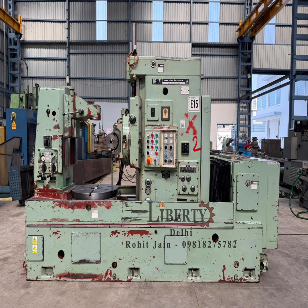 TOS Czech OF-71 Hydraulic Gear Hobbing Machine