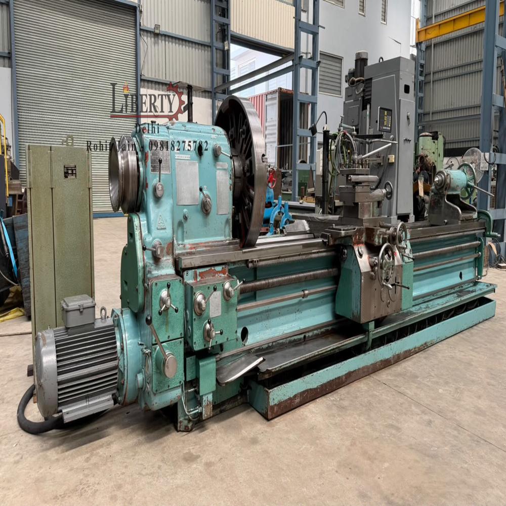 TOS Czech SU-80A / 3500 Heavy Duty Lathe Machine