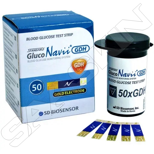 SD Biosensor STANDARD GlucoNavii NFC Blood Glucose Test Strip