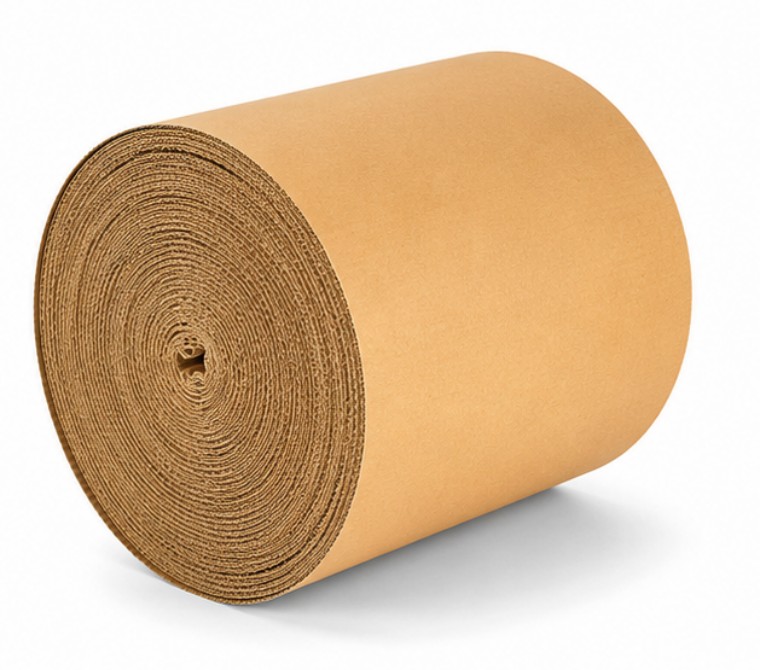 Brown Corrugated Roll