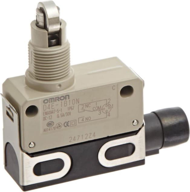 Omron D4e-1b20n Limit Switch - Application: Industrial Automation