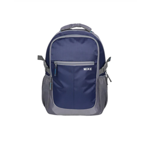 Navy Blue And Grey Mike Pro Vault Backpack