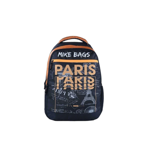 Black Mike Exquisite 27L School Backpack For Boys And Girls