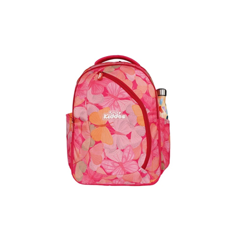 Red Color Smily Kiddos Bella Backpack