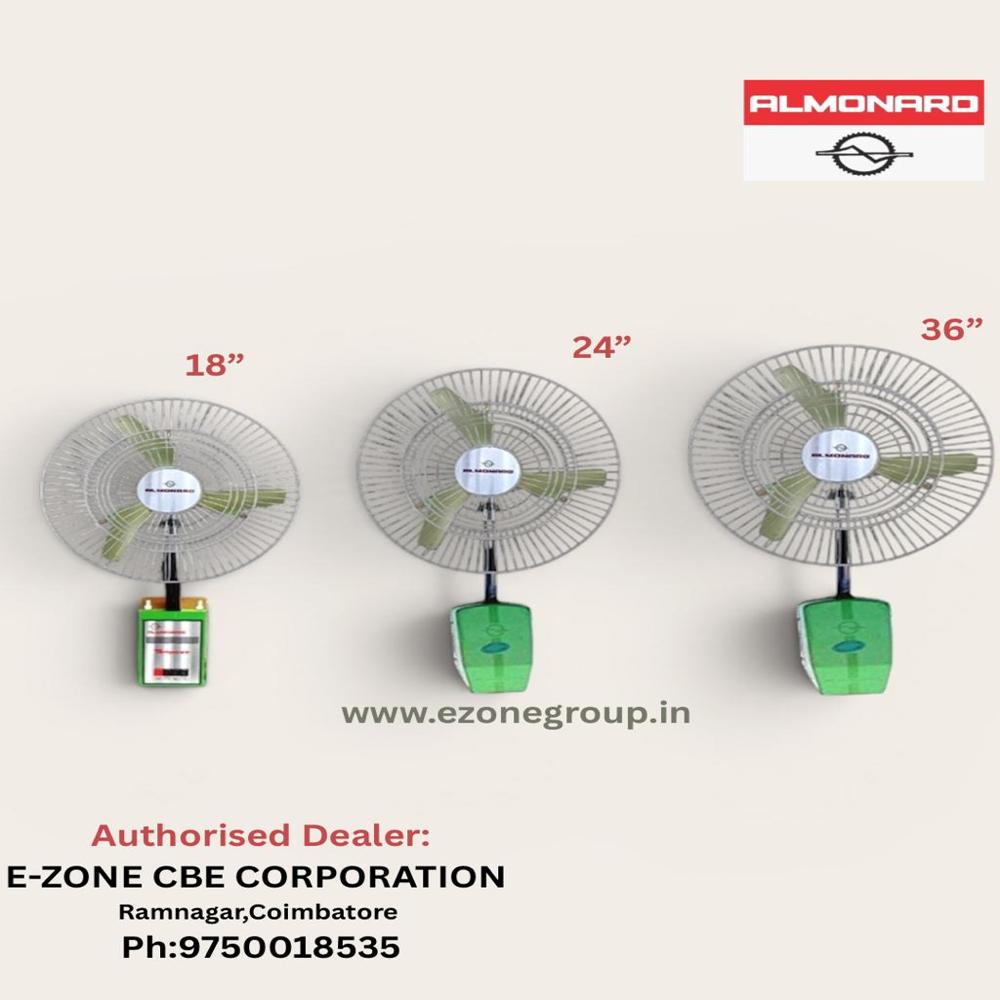 Almonard Industrial Wall Mount Fan